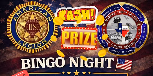 Bingo Night for Scholarships Collin County MCL\ud83c\uddfa\ud83c\uddf8 | American Legion Post 96 