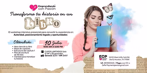 Transforma tu historia en un libro
