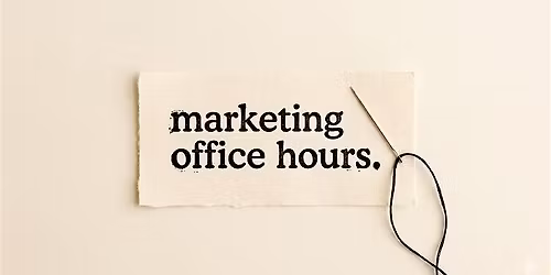 Prototype Marketing Office Hours x Oakland