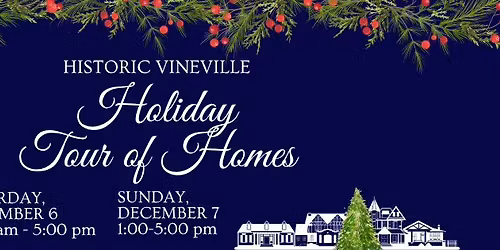 Historic Vineville Tour of Homes