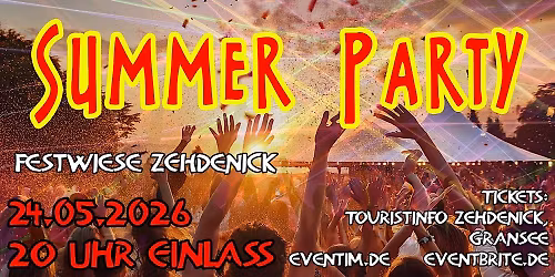 Summer Night Party  in Zehdenick * OPEN AIR