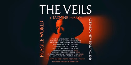 The Veils | Fragile World Tour | Wanaka