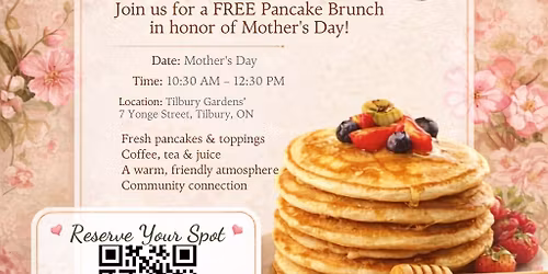 Mothers Day Pancake Brunch