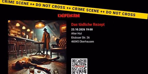 Kneipenkrimi 23.10.26 19 Uhr 