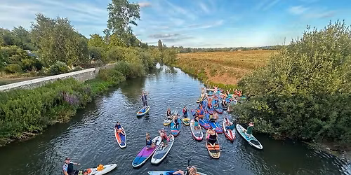 Surfers against sewage protest. 