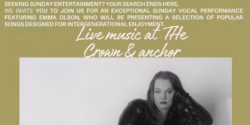 Live Vocalist Emma Olsen 