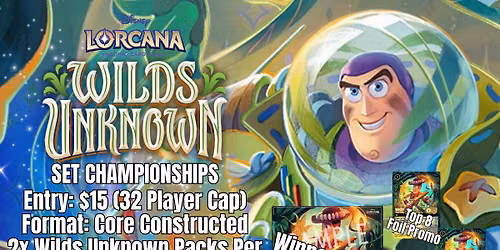 Lorcana Wilds Unknown Set Championships