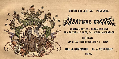 CREATURE OSCURE \u2013 Festival Gotico | apocalissi e rivelazioni
