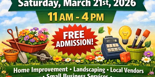 Spring Home, Garden and Small Business Expo
