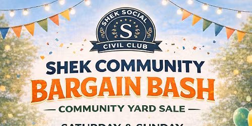 Shek Community Bargain Bash