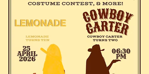 The Beyonce Experience: Lemonade x Cowboy Carter Night