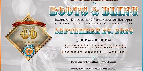 \ud83e\udd20\u2728Boots & Bling Board of Directors 40th Installation Banquet\u2728\ud83e\udd20