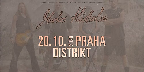 Marko Hietala - European Tour 2026 | PRAHA - Distrikt