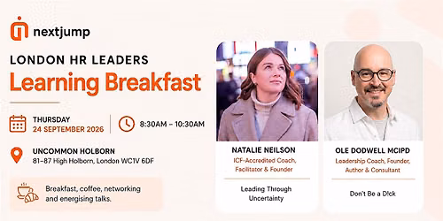 London HR Leaders Learning Breakfast - 24 September 2026