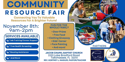 The Chapel\u2019s Community Resource Fair