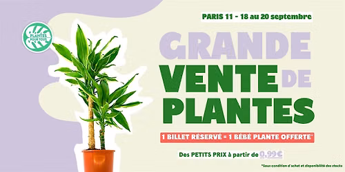 Grande Vente de Plantes - Paris 11