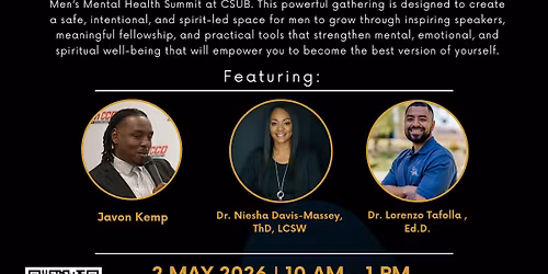 3rd Annual Men's Mental Health Summit