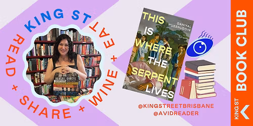 King St Book Club May -  Book + Conversation + Wine & Eats