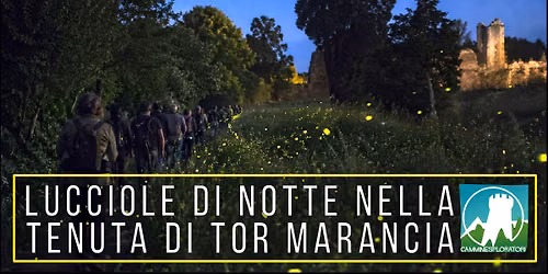 Lucciole di Notte nella Tenuta di Tor Marancia