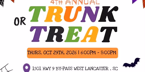 TDR Trunk or Treat at Sonic Lancaster 