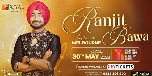 Ranjit Bawa Live In Melbourne 2026