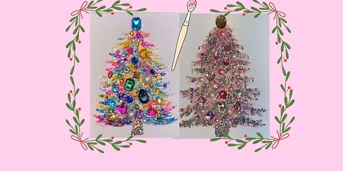 \ud83c\udf84Christmas Tree Canvas Party\ud83c\udfa8