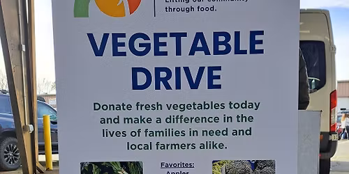 Vegetable Drive w\/ Nourish UP! 