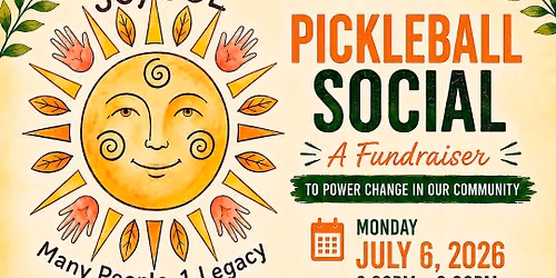 JoySol Pickleball Social Fundraiser Event