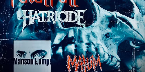 Fatal Fall with Hatricide, Malum & Manson Lamps at Philly Sports Bar in LaVista Nebraska