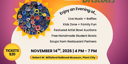 Empty Bowls - Soups at Sunset