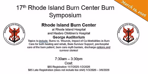 17th Burn Symposium - Rhode Island Burn Center