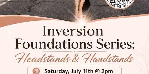 Inversion Foundations Series: Headstands & Handstands