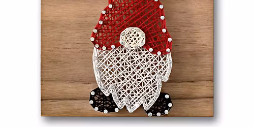 Gnome String Art Craft Class Workshop