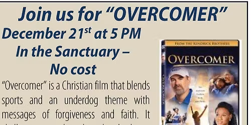 TBC Movie Night: Overcomer