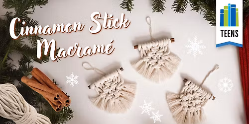 Cinnamon Stick Macram\u00e9