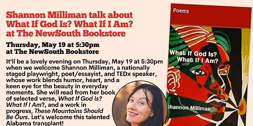 Shannon Milliman with What If God Is? What If I Am?