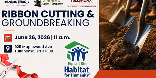 Highland Rim Habitat for Humanity Ribbon Cutting & Groundbreaking