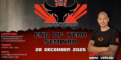 Kali Panuntukan End of year seminar
