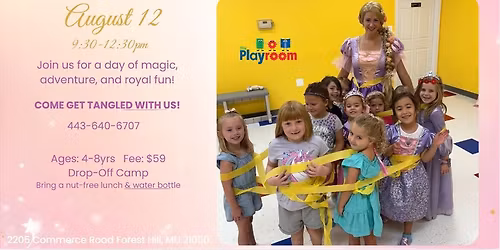 A Day with a Princess: Rapunzel! at The Playroom