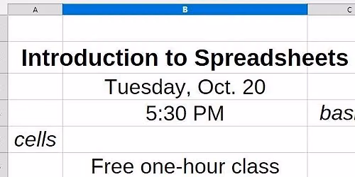 Introduction to Spreadsheet Basics