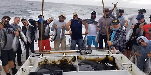 Old Dads Fishing Charter Time! El Nino warm waters has brought the fish !!