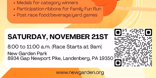3rd Annual New Garden Gobbler!