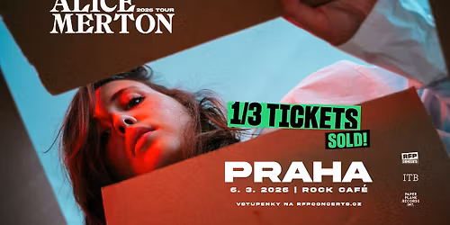 Alice Merton (CA\/DE) - PRAGUE - 1\/3 TICKETS SOLD!