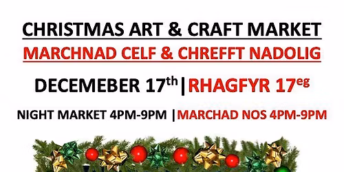 Christmas Art and Craft Night Market, Penarth Pier
