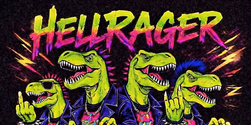 HELLRAGER \/ EDEN PLAGUE \/ WITH GUNFIRE \/ Tuesday July 28 \/ Beck's Bar