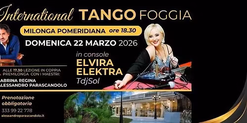 International Tango Foggia - Milonga Pomeridiana