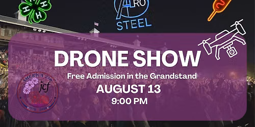 Drone Show at the Jackson County Fair