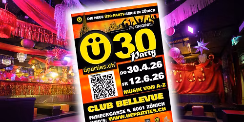 \u00dc30-Party Club Bellevue Z\u00fcrich