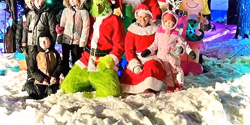 Santa, Mrs. Claus and The Grinch