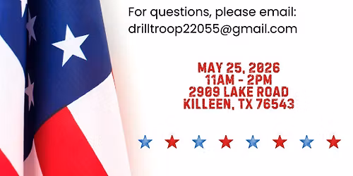 Memorial Day hosted by Troop 22055